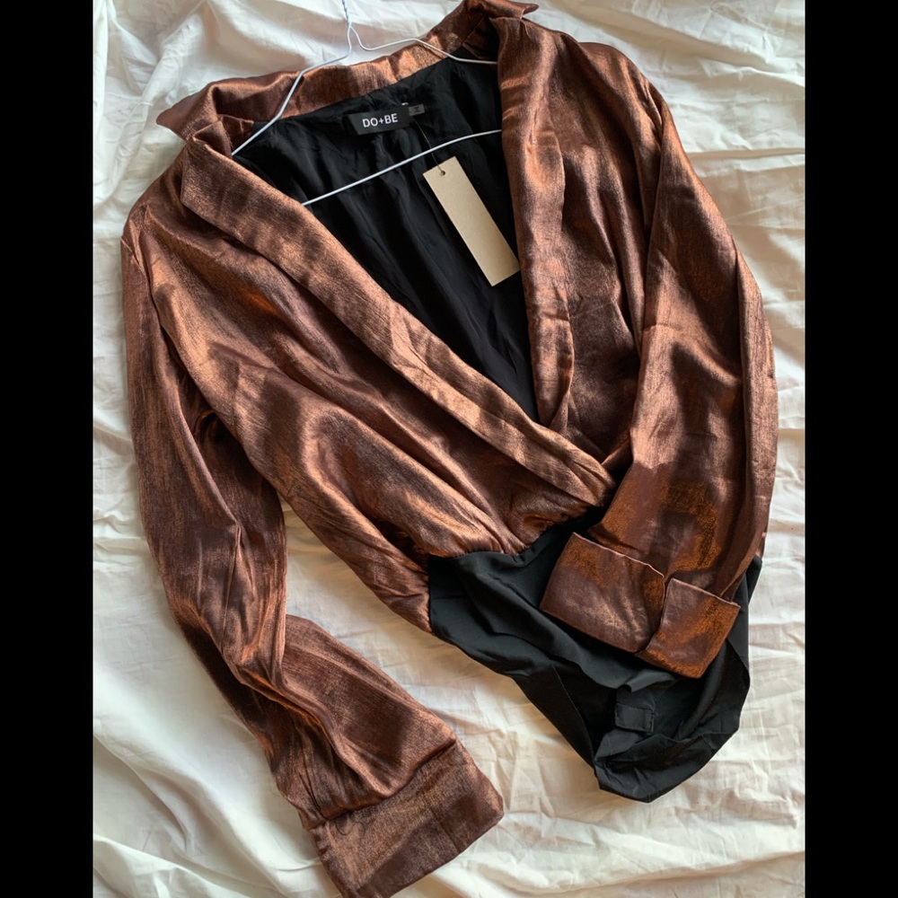 Copper bodysuit